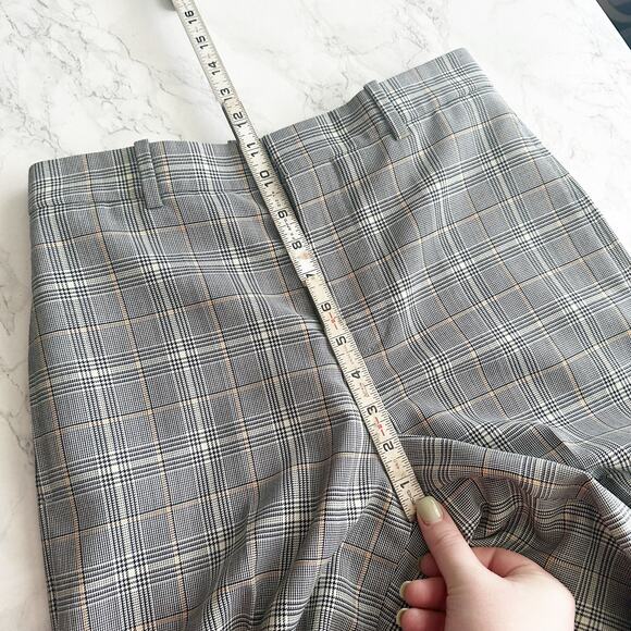 COPY - Givenchy Plaid Culotte Wide Leg Trousers Wool Blend Pants Women's EU Siz… - Picture 14 of 16